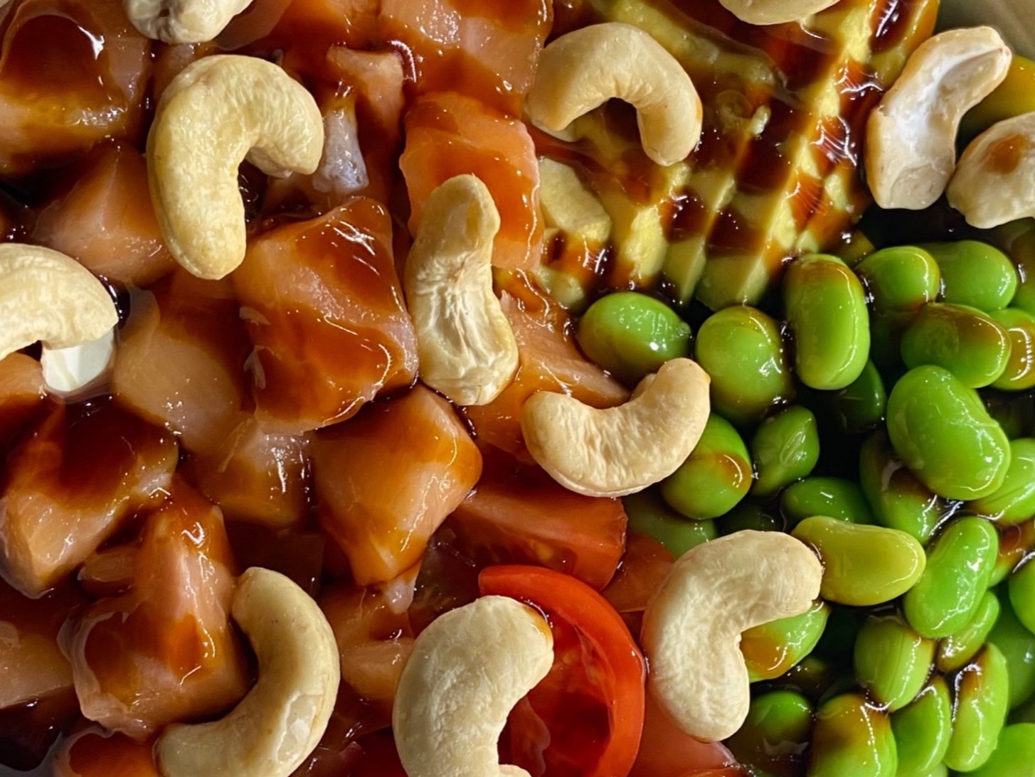 Arranged Food and Objects