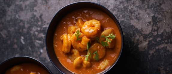 Arranged Food and Objects