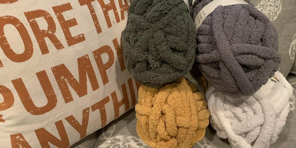 Chunky Knit Blanket