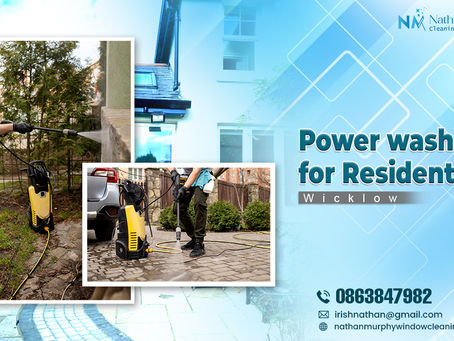 Power washing for Residential Wicklow