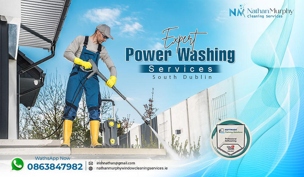 Expert power washing services South Dublin