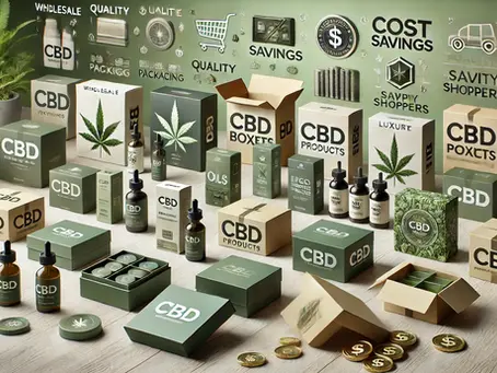 Wholesale CBD Boxes: Quality Packaging for Savvy Shoppers