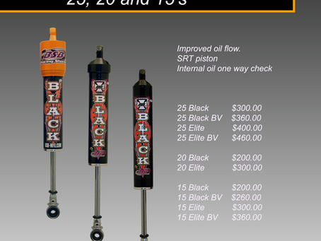 Elite Series Shocks