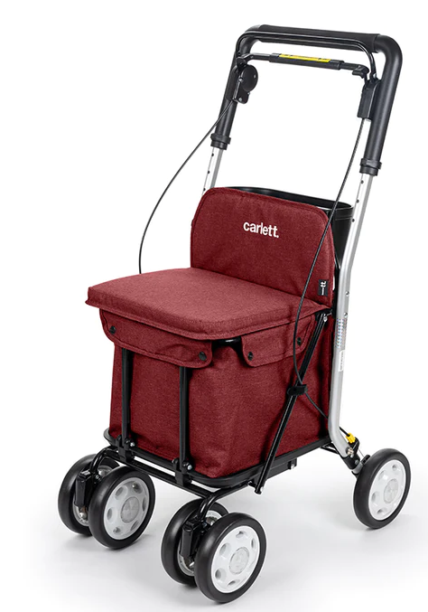 Thumbnail: Carlett Comfort Shopping Rollator