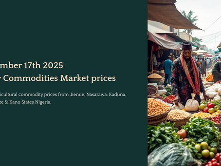 December 17th 2025 Daily Commodities Market prices