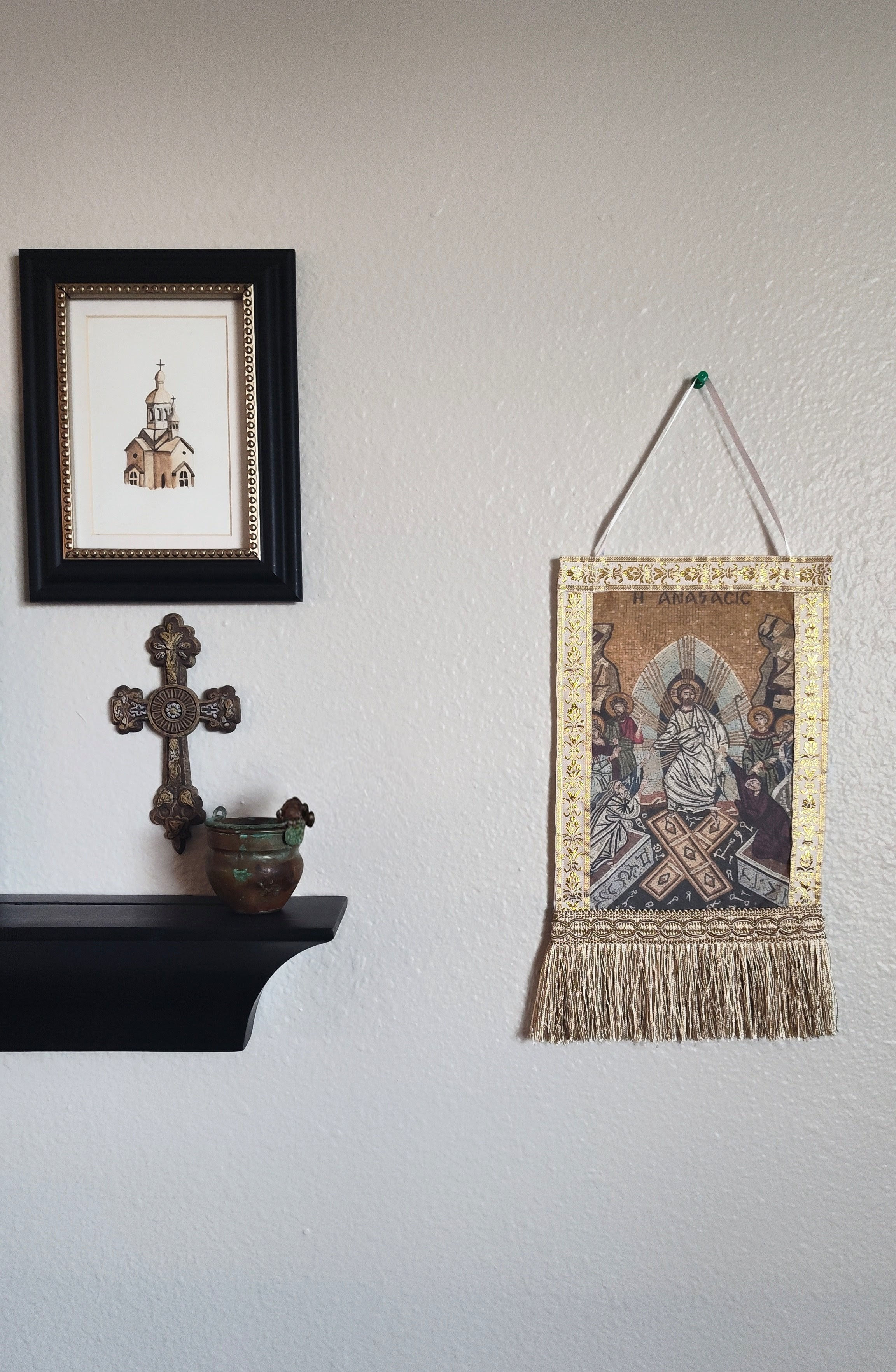 Orthodox Icon Banner Resurrection 