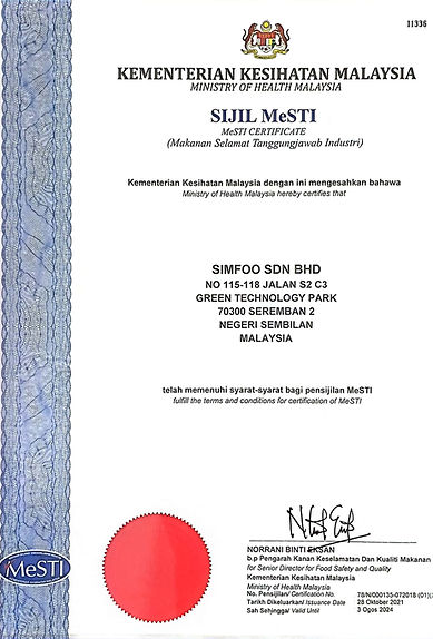 Mesti Certificate