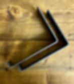 Solid Wood Floating Shelf Skiddaw with Invisible Hidden Wall Brackets