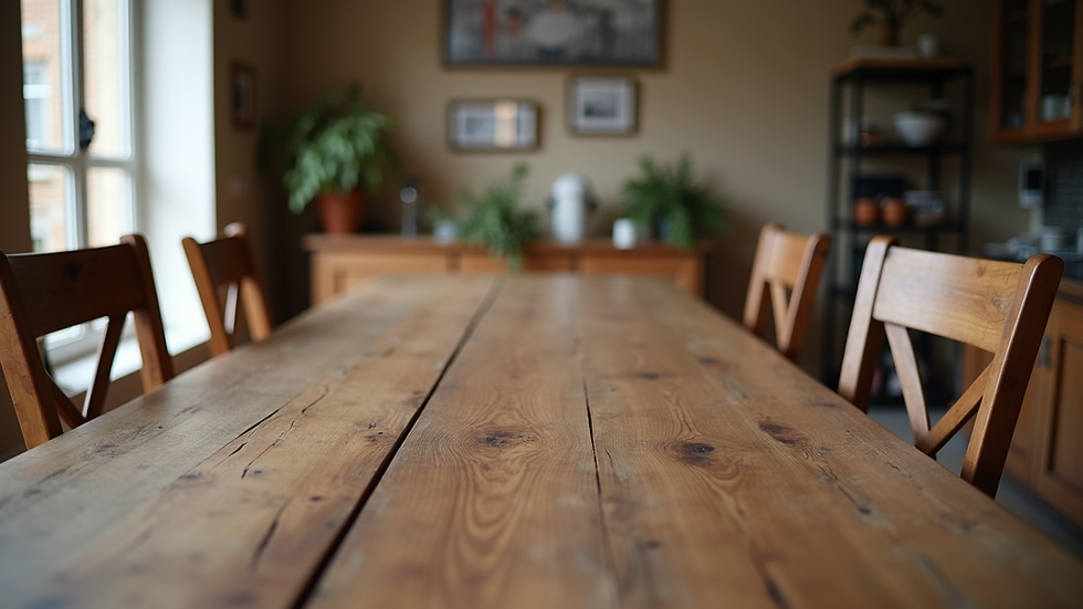 Transform Your Dining Room with Chunky Dining Table Ideas