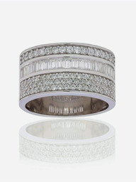 Ring Corte Grande mit weißen Zirkonia