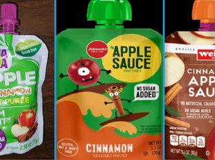 Brands Of Recalled Apple Cinnamon Fruit Pouches Due Lead Levels: FDA’s Investigation Is Ongoing