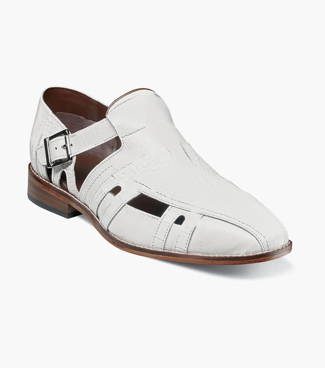 CALVINO  Leather Sole City Sandal