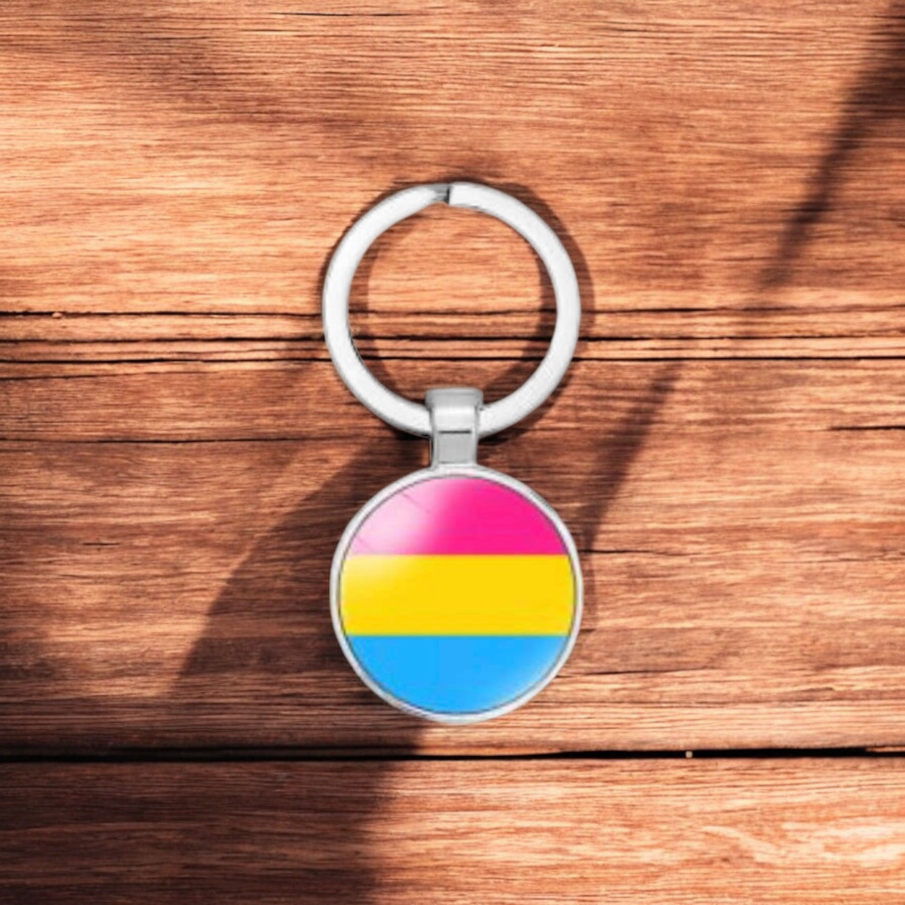 Pansexual Keyring