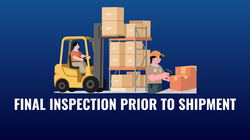 Final inspection prior to shipment