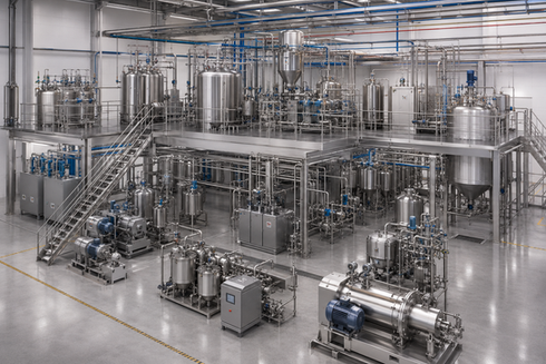 Isometric EPC production line layout