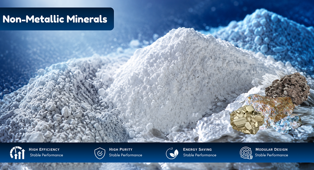 Non-metallic minerals processing solutions – Sanxing Feirong Machinery