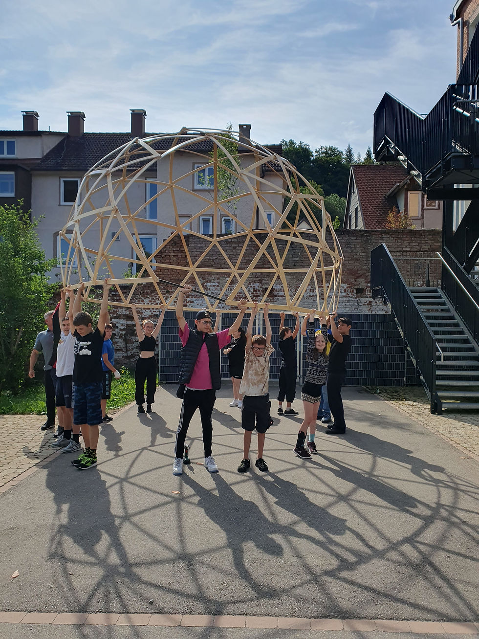 Upcycling Dome Workshop MAKE Ostwürttemberg