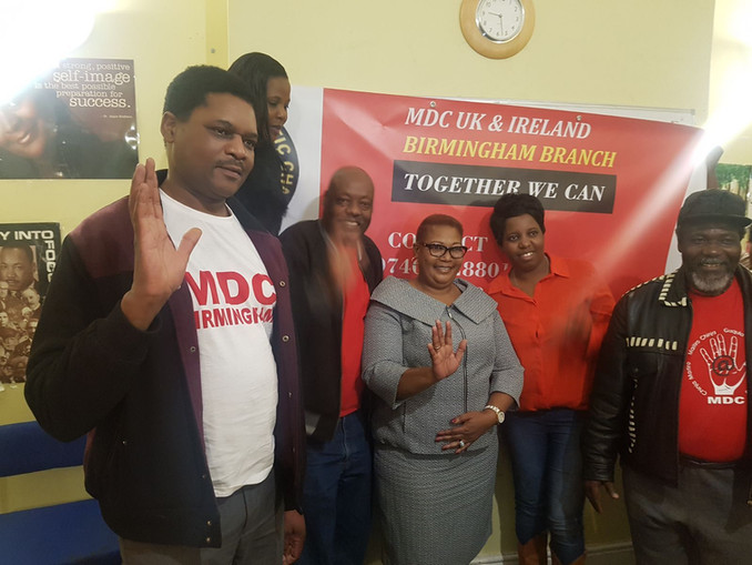 MDC-T Vice President Visits Birmingham