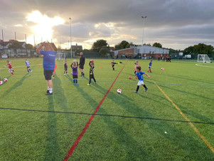 Dinnington Town Football Club Nursery Training