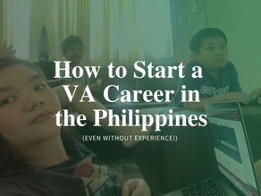 VA Mom working on laptop with kids at home