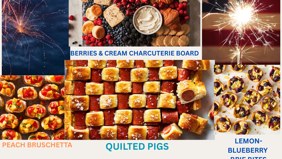 🎆4th of July FUN & EASY Appetizers! 🎆