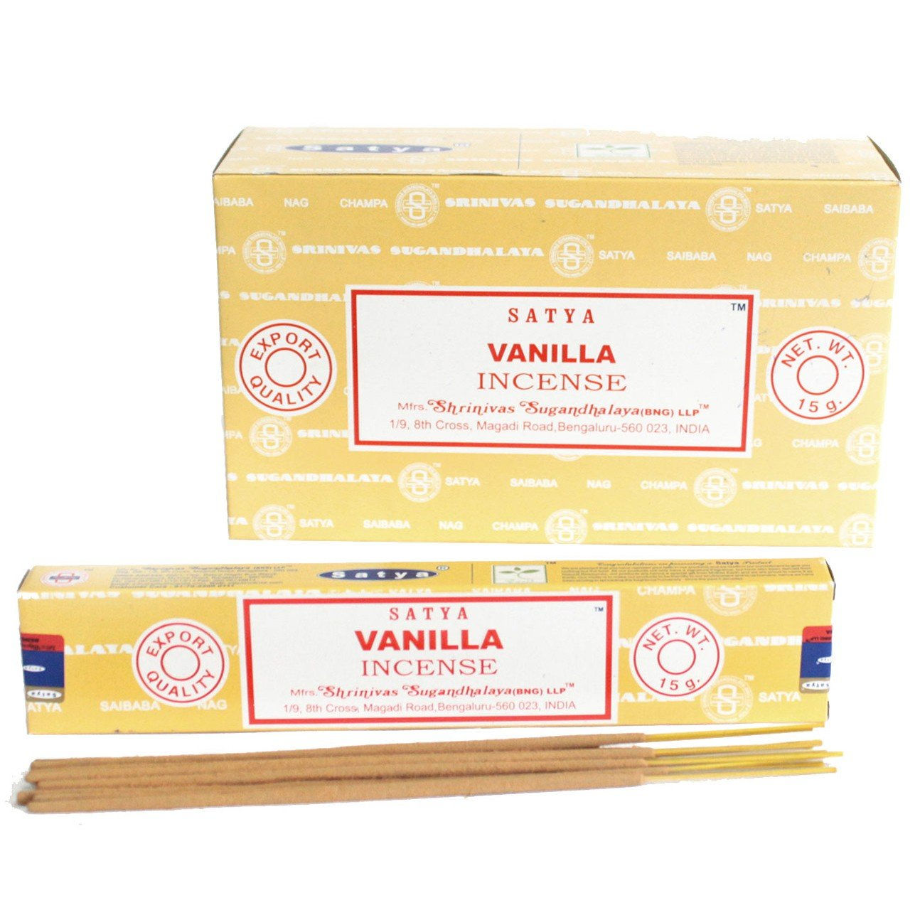 Satya  Vanilla Incense Sticks