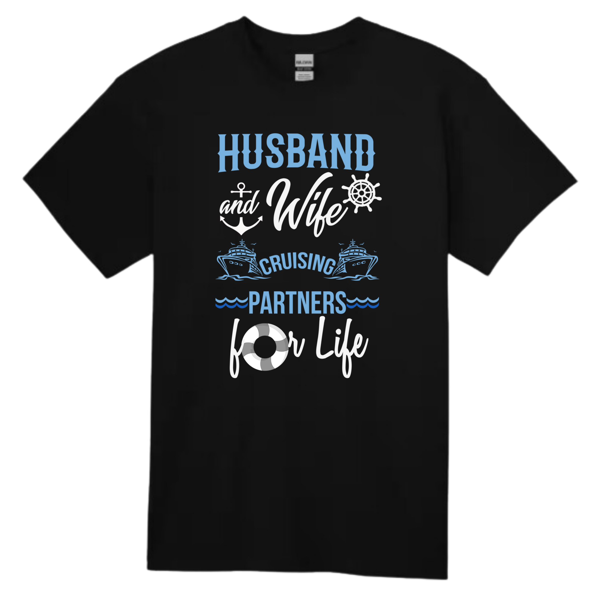Husband And Wife Cruising Together For Life