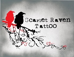 Scarlet Raven Tattoo