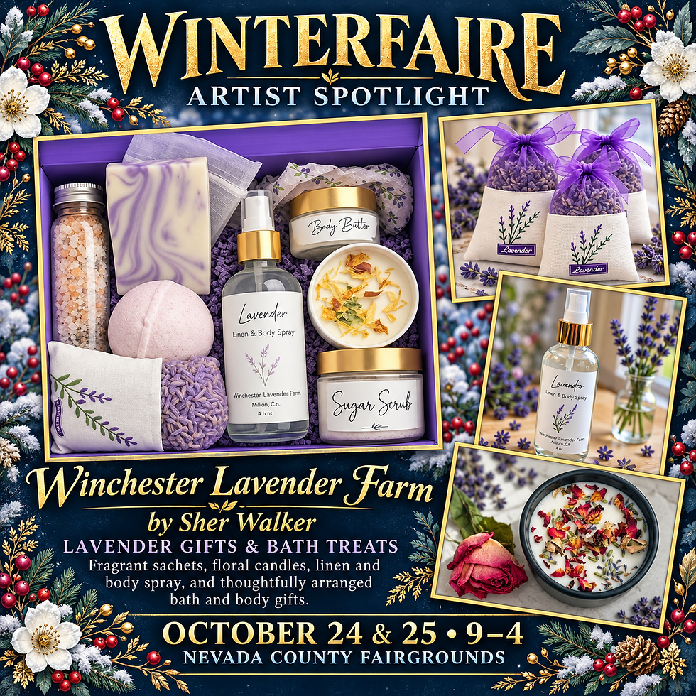 Winterfaire lavender artist spotlight