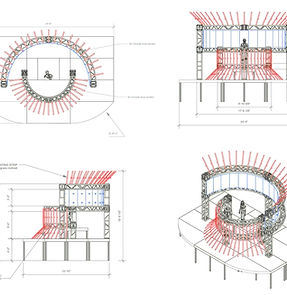 Floor plan for event