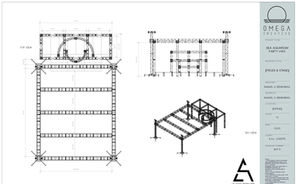 Wedding Stage Design and rendering Miami