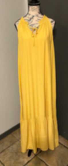New XL women yellow nine west sundress ￼