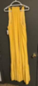 Thumbnail: New XL women yellow nine west sundress ￼