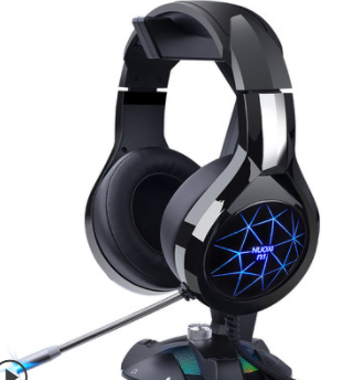 縮圖：諾西 N1 電腦耳機 頭戴式 帶麥話筒 酷炫發光