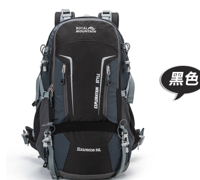 縮圖：Royal Mountain 雙肩包50L大容量 戶外登山 包野營 旅遊 多功能 韓版 露營帳篷 包