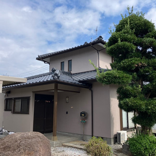 熊本市北区外壁屋根塗装工事　施工後