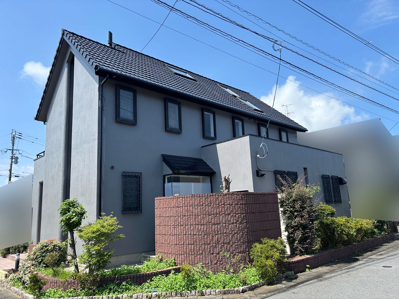 熊本市南区外壁塗装工事　施工後