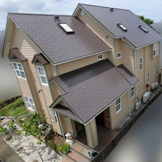 熊本市南区外壁屋根塗装工事　施工後