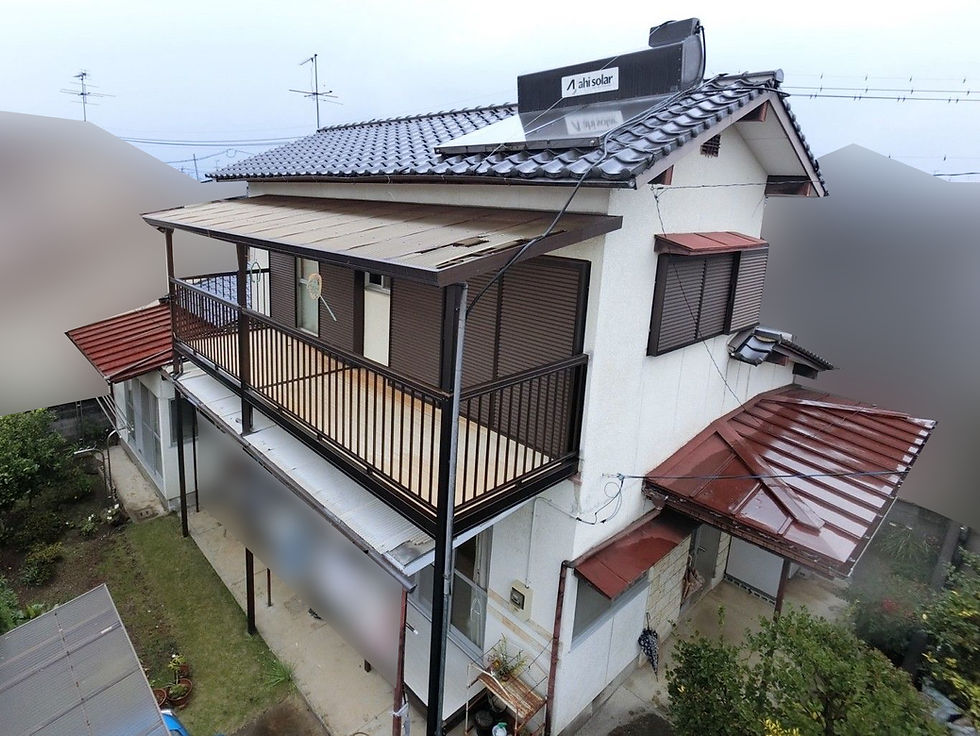 熊本市南区八幡　外壁屋根塗装工事