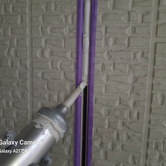 シーリング　新規シーリング充填