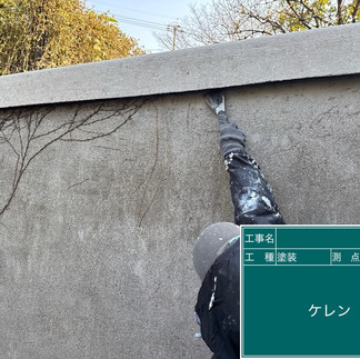 物置外壁　ケレン・下地調整