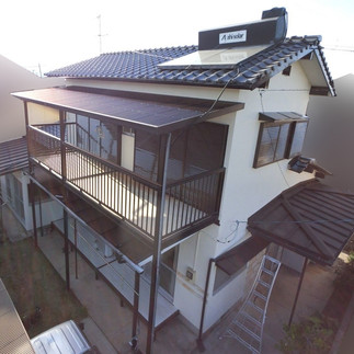 熊本市北区麻生田外壁塗装工事　施工後