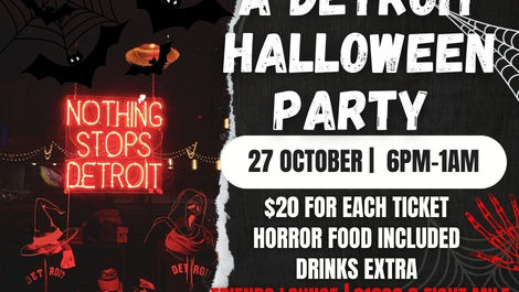 Halloween flyer