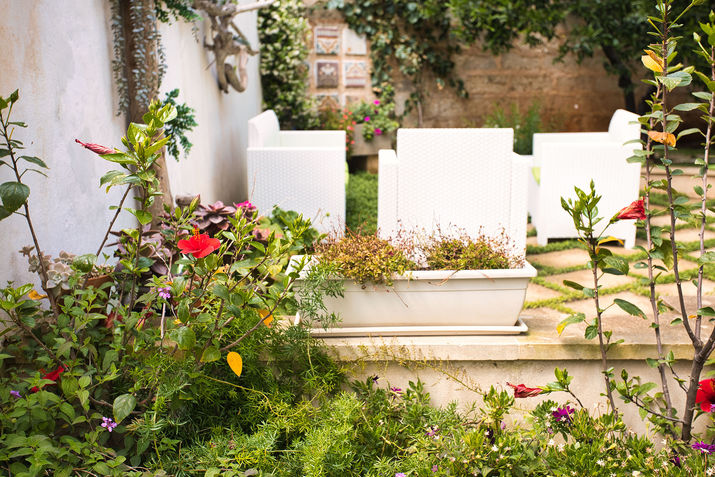 Corte Cocola giardino esterno zona relax