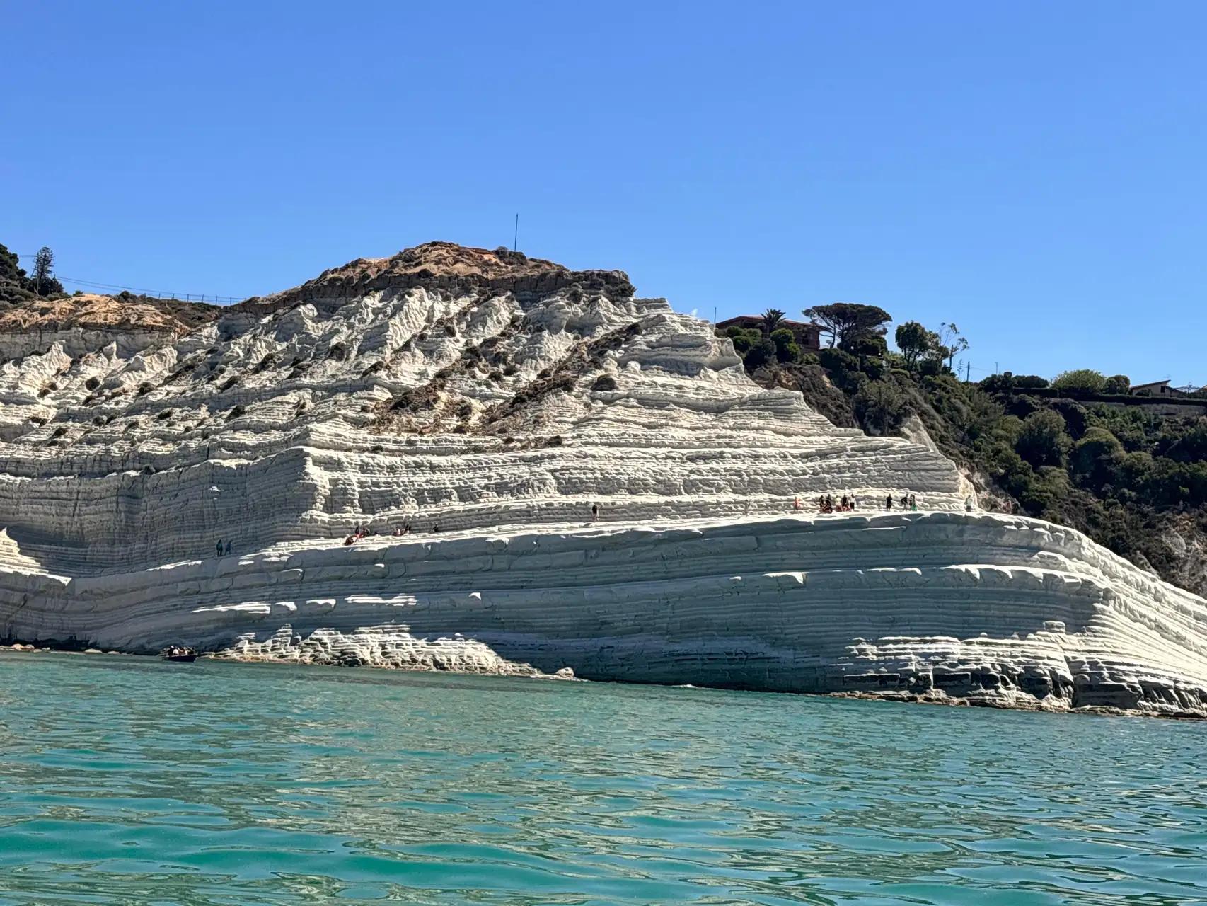 Tour in barca alla Scala dei Turchi di 90 minuti