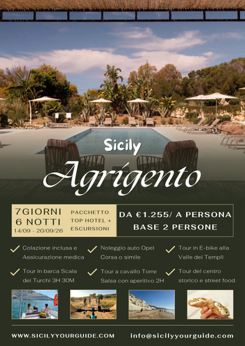 Pacchetto viaggio Agrigento in hotel moderno sulla spiaggia