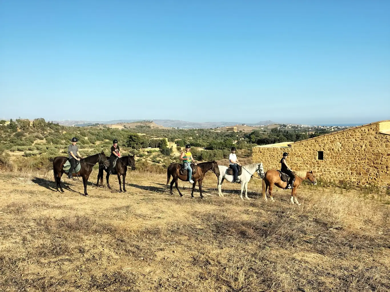 Tour a cavallo alla Valle dei Templi di Agrigento