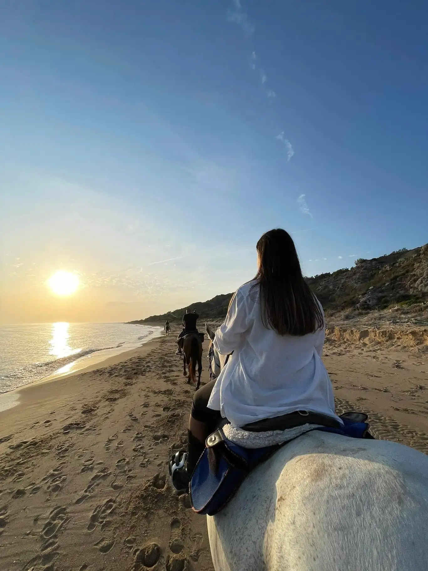 Passeggiata a cavallo ad Agrigento tra Riserva Torre Salsa e Capo Bianco