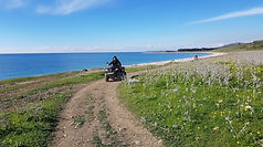 Tour in quad partendo da Ribera provincia di Agrigento, attraversando guadi, fiumi e boschi fino al mare 
