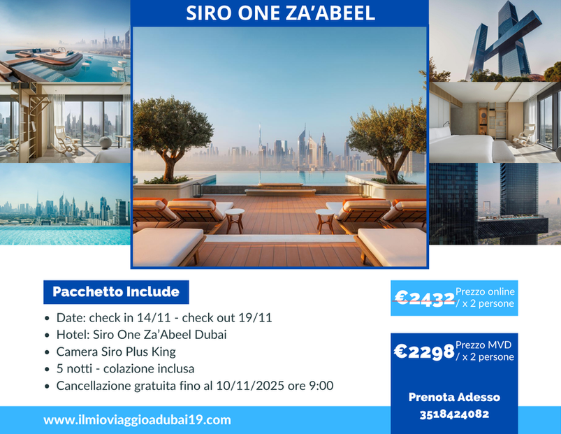 Hotel Dubai a prezzi esclusivi 